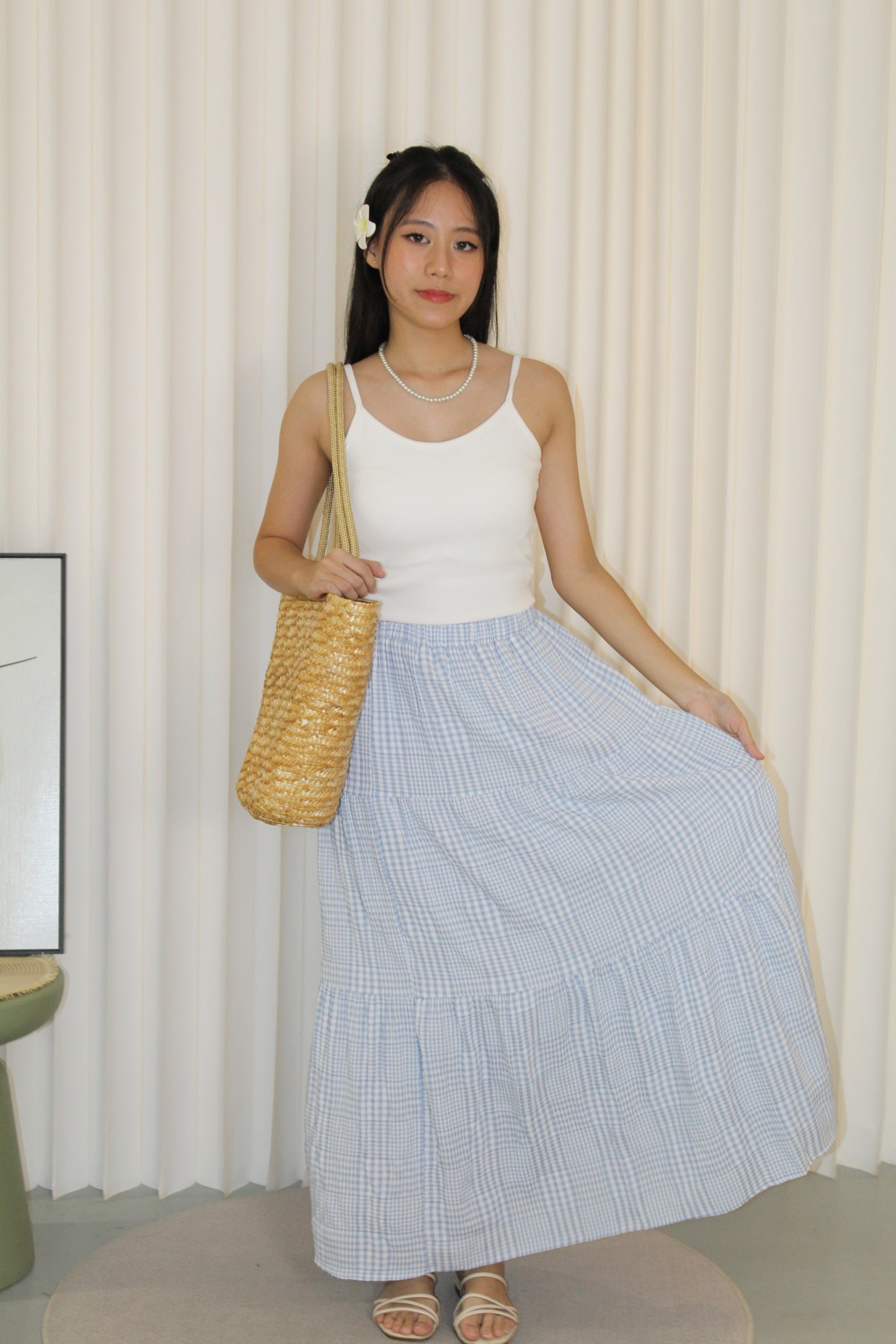 Dinny Padded Top (White)
