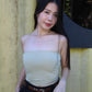 Belle Tube Padded Top (Black)