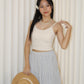 Dinny Padded Top (White)