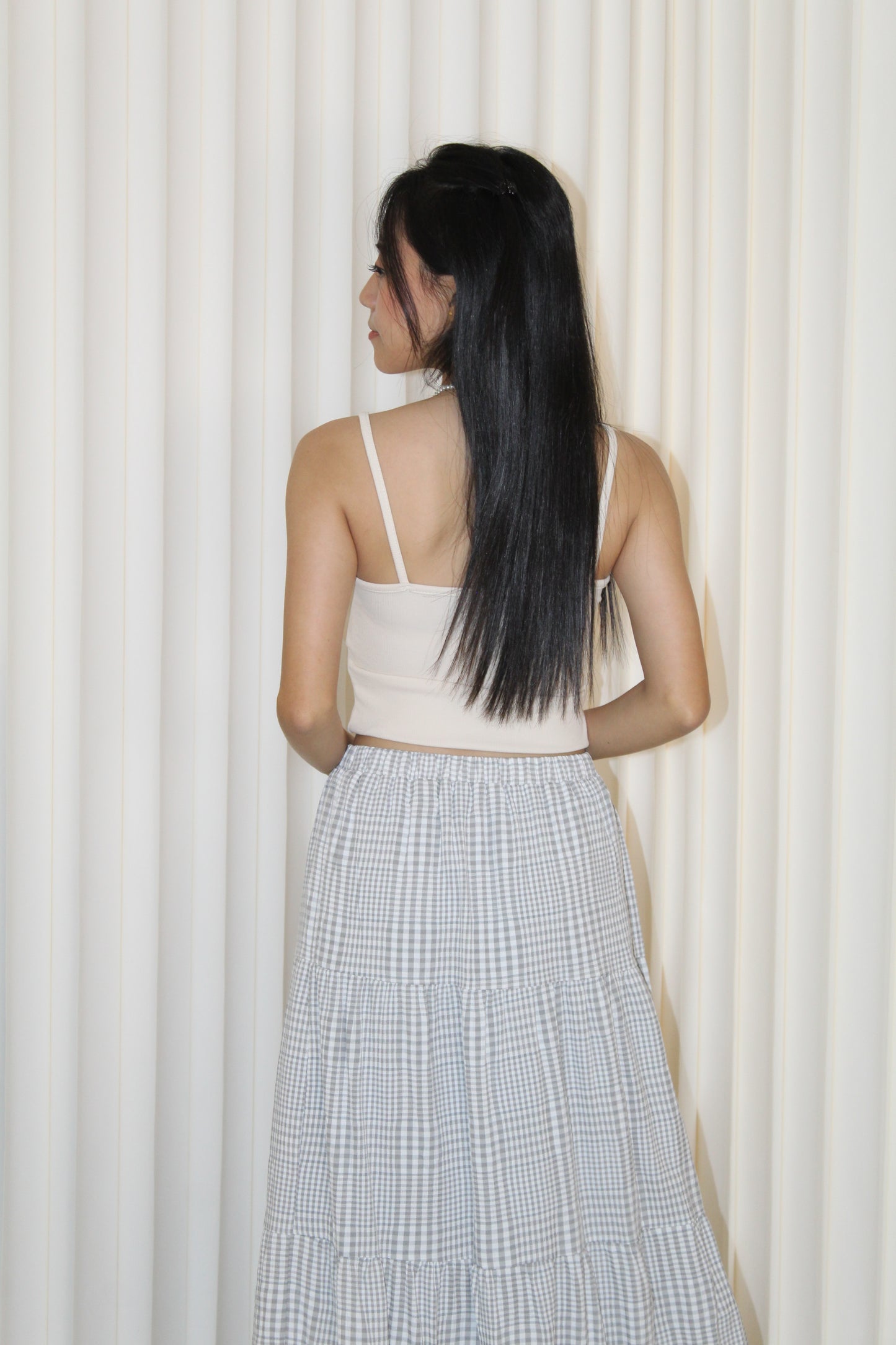 Dinny Padded Top (White)