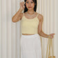 Dinny Padded Top (White)