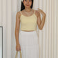 Dinny Padded Top (White)