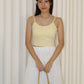 Dinny Padded Top (White)