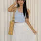 Dinny Padded Top (White)