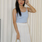 Dinny Padded Top (White)