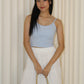Dinny Padded Top (White)