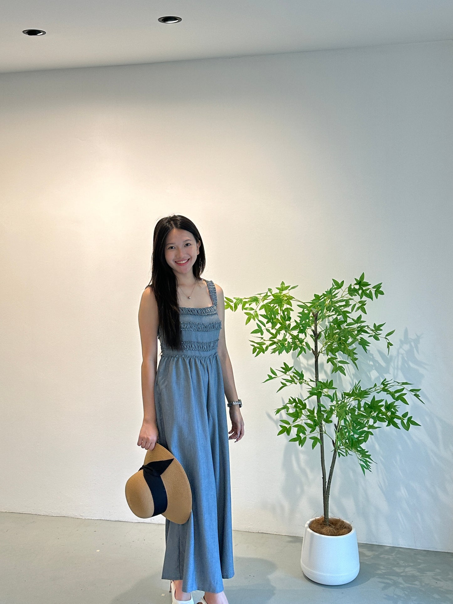 Clara Jumpsuit (Gray)