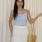 Dinny Padded Top (White)