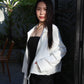 Quincey Cropped Jacket (Cream)