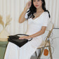 Diana V Neck Maxi Dress (White)