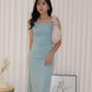 Kayla Tube Maxi Dress (Blue)