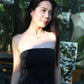 Belle Tube Padded Top (Black)