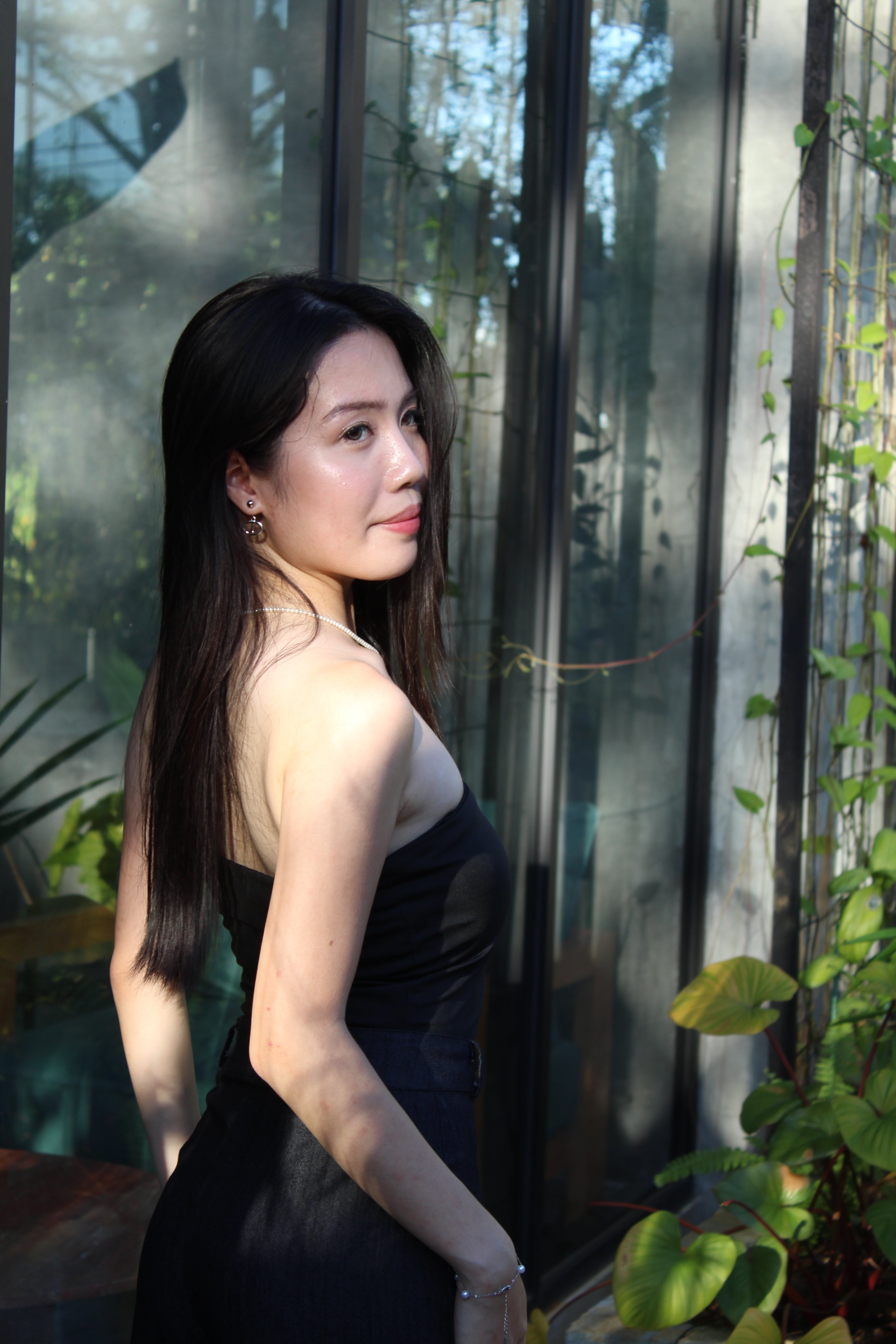 Belle Tube Padded Top (Black)