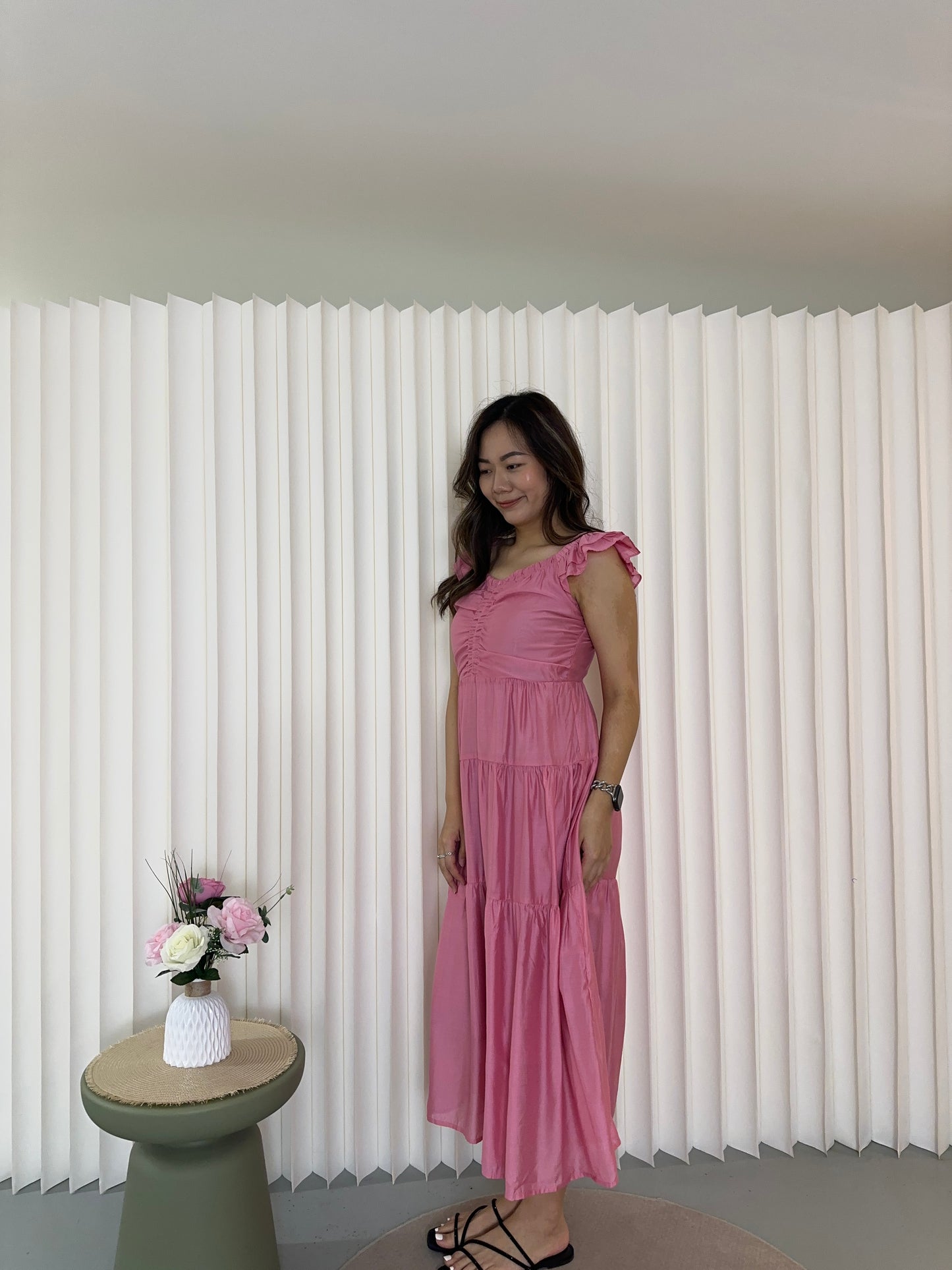 Mirabelle Layered Midi Dress