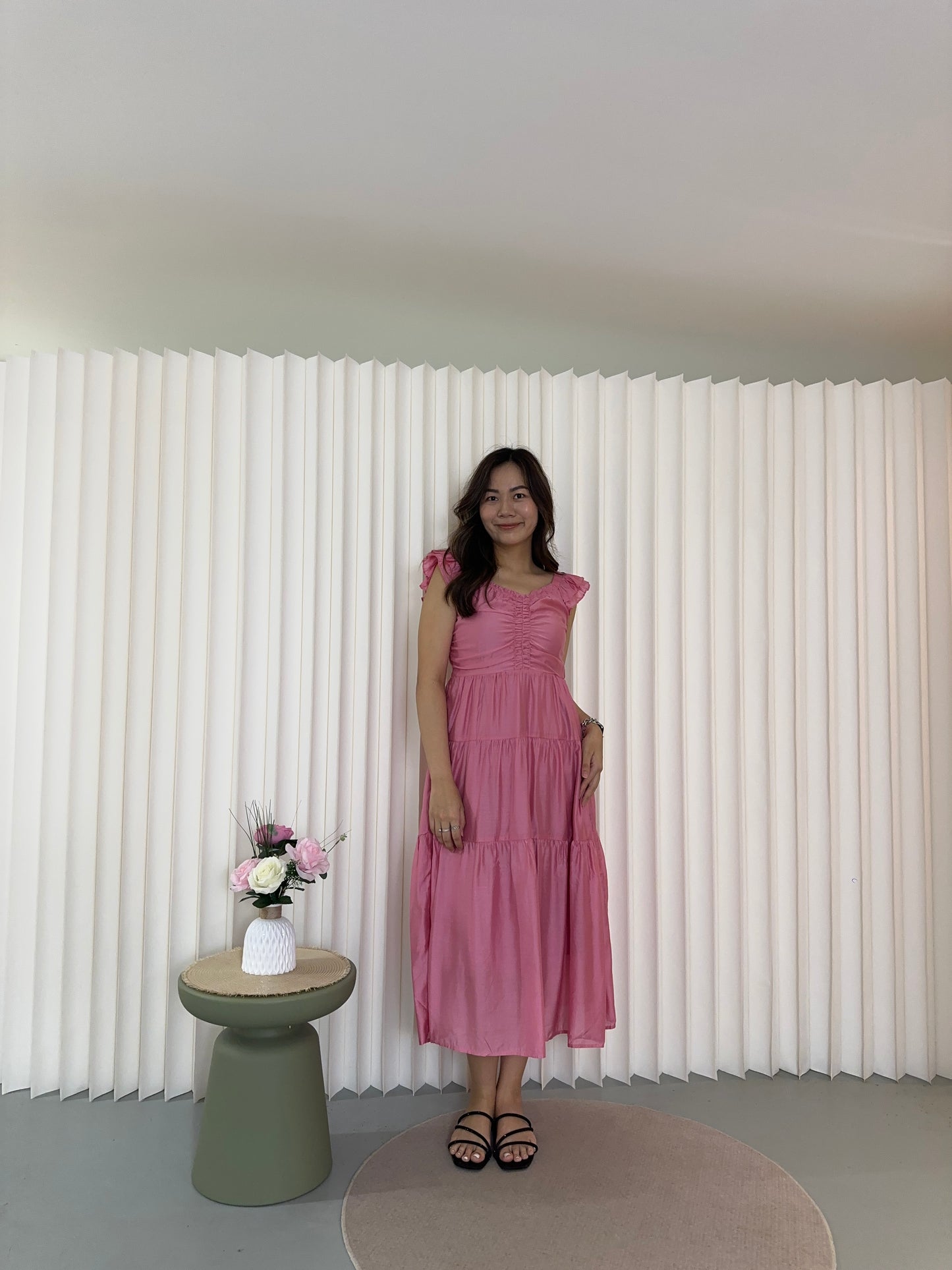 Mirabelle Layered Midi Dress