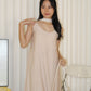 Ornella Cami Two Layered Midaxi Dress (Pink)