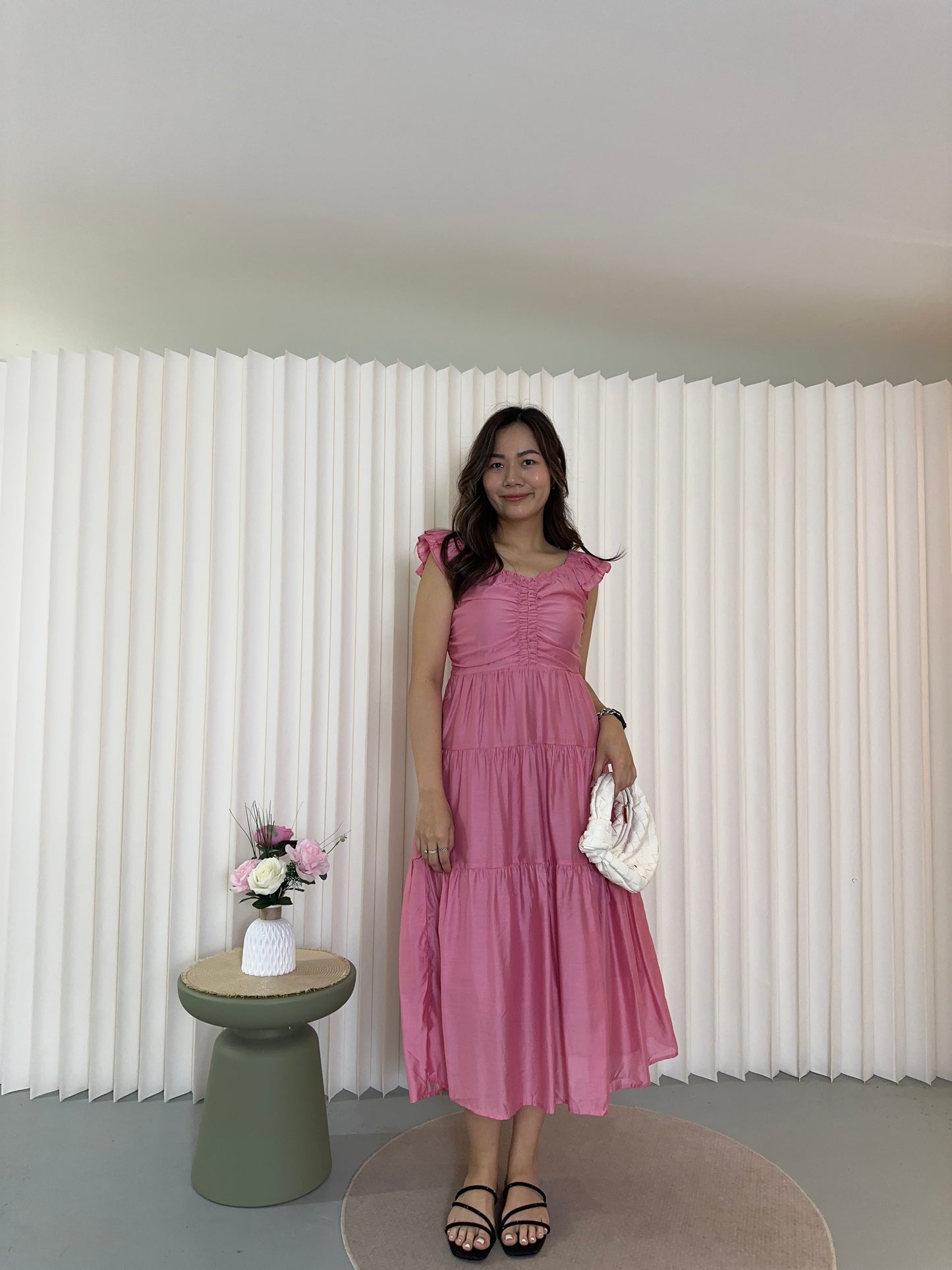 Mirabelle Layered Midi Dress