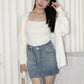 Peyton Denim Mini Skirt (Blue)