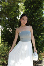 Belle Tube Padded Top (Blue)