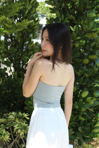 Belle Tube Padded Top (Blue)
