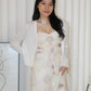 Ginnie Floral Mesh Midaxi Dress (Pink)