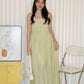 Aurelia Sparkle Midaxi Dress (Green)