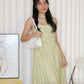 Aurelia Sparkle Midaxi Dress (Green)