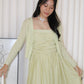 Aurelia Sparkle Midaxi Dress (Green)