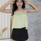 Meredith Flare Top (Yellow)