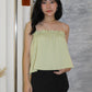 Meredith Flare Top (Yellow)