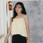 Meredith Flare Top (Yellow)