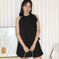Emi Puffy Two Piece Set (Black)