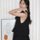 Emi Puffy Two Piece Set (Black)
