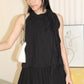 Emi Puffy Two Piece Set (Black)
