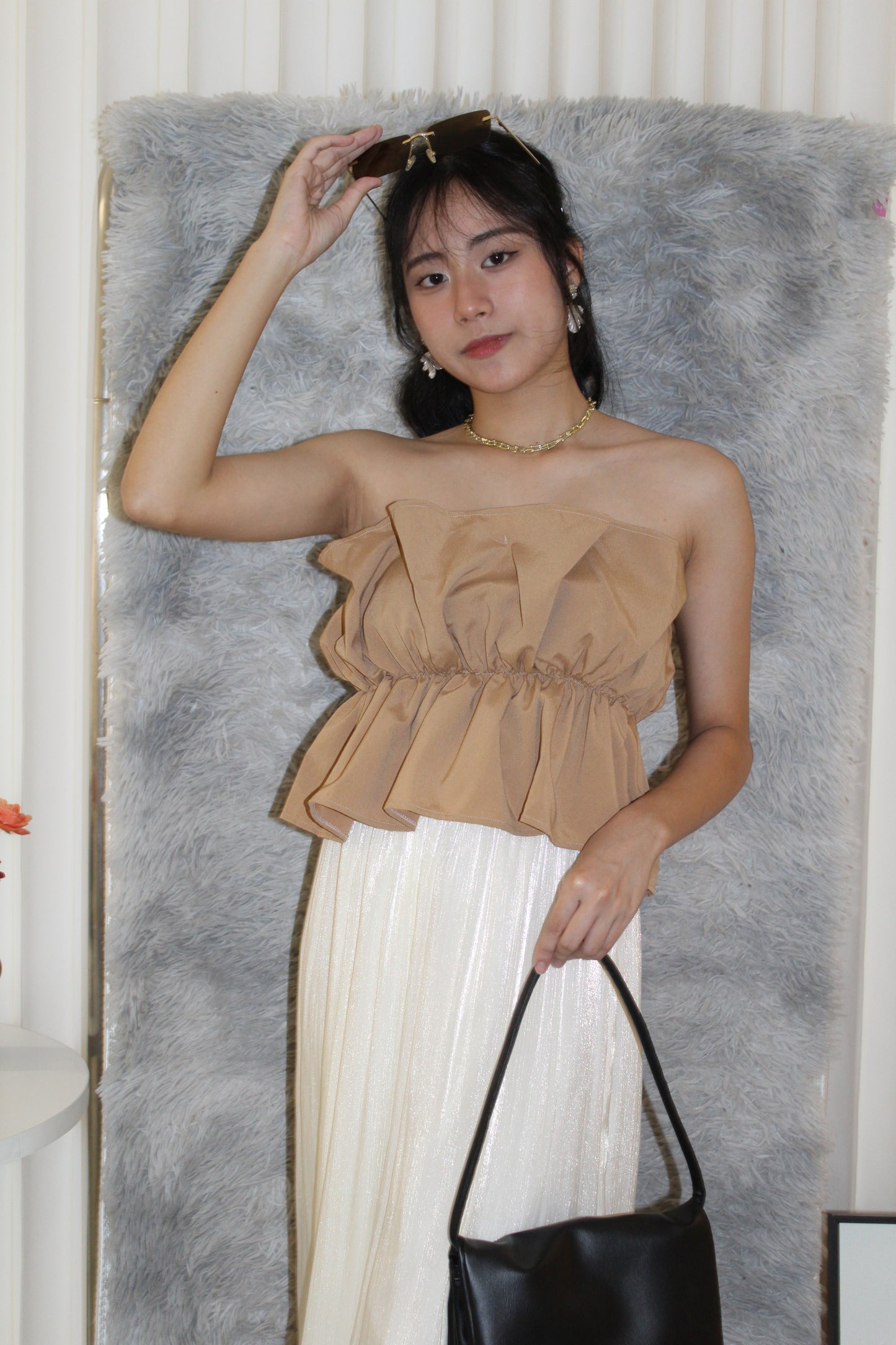 Heide Tube Top (Khaki)