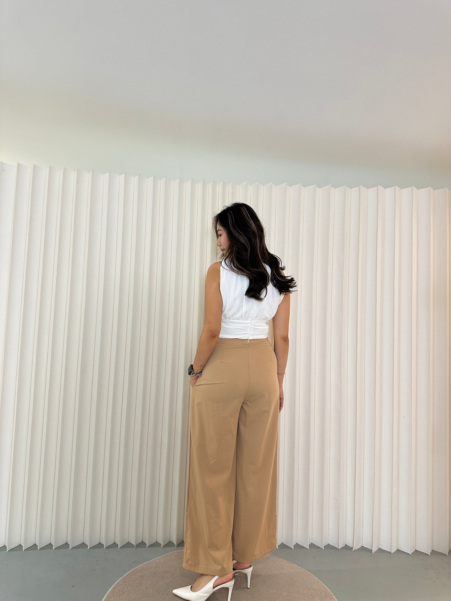 Timmy Suit Pants (Khaki)