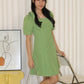 Genesis A-Line Mini Dress (Green)