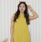 Hillary A-line Mini Dress (Yellow)