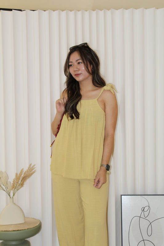 Carissa Comfy Two Piece Set (Yellow)