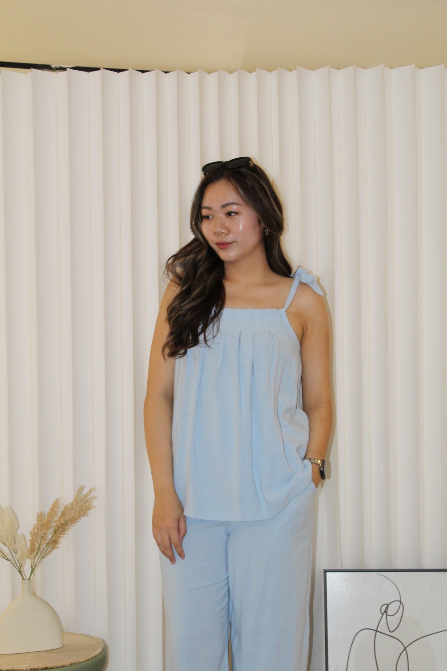 Carissa Comfy Two Piece Set (Blue)