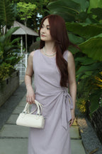 Nadine A-Line Maxi Dress (Cream)