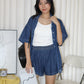 Belline Denim Two Piece Set
