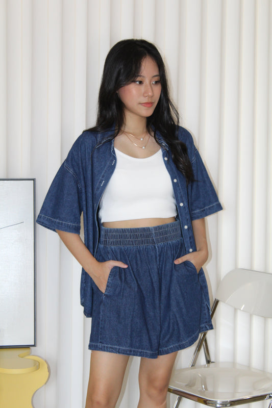 Belline Denim Two Piece Set