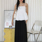 Solena Flare Maxi Skirt (Grey)