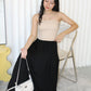 Solena Flare Maxi Skirt (Grey)