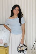 Prunelle Asymmetric Top (Pink)