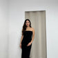 Kayla Tube Maxi Dress (Black)