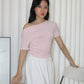 Prunelle Asymmetric Top (Black)