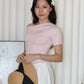 Prunelle Asymmetric Top (Black)