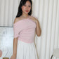Prunelle Asymmetric Top (Black)